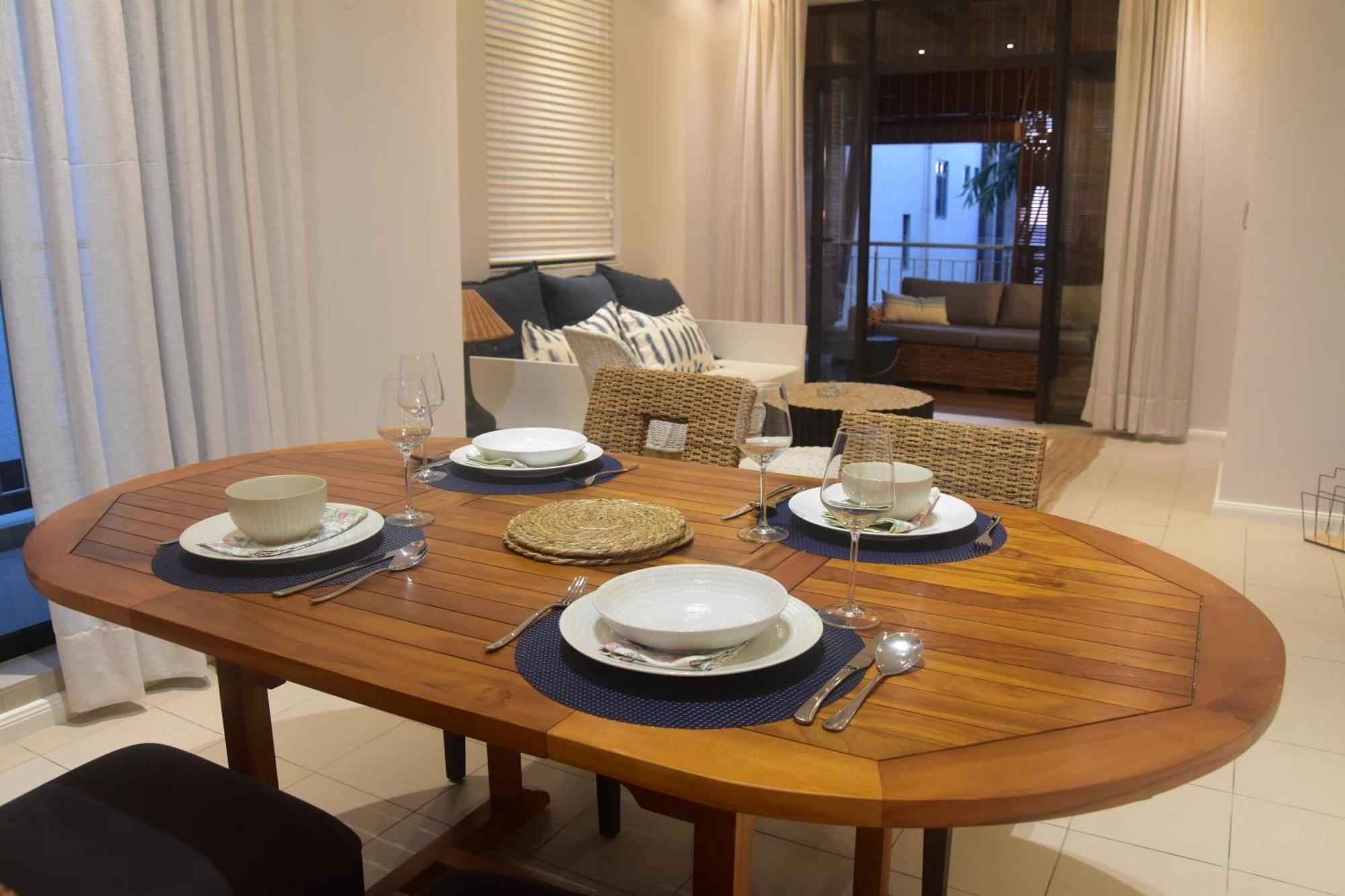 Blue Waves Beachfront Penthouse Flic en Flac Bagian luar foto